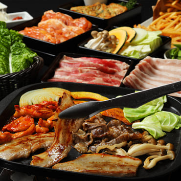 仙台パルコ2 ”肉食べ放題” BBQビアガーデン 料理