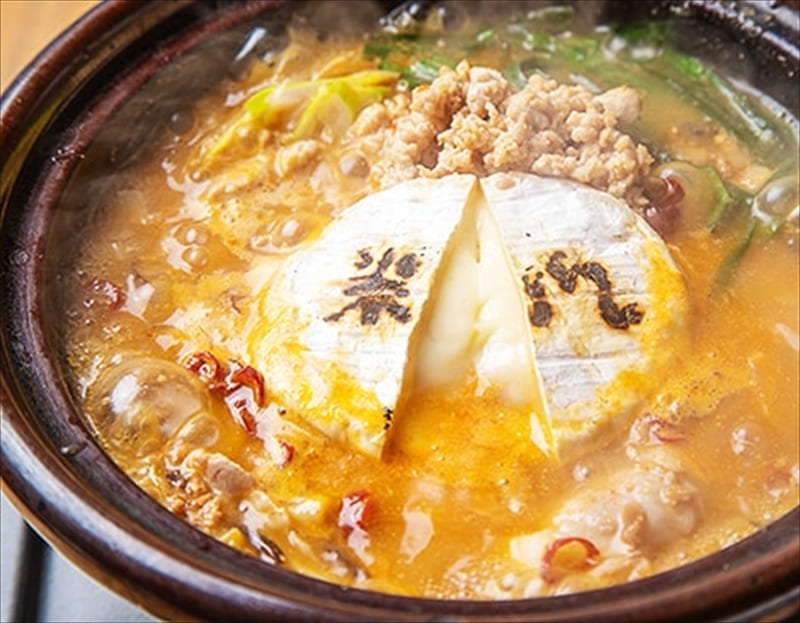 岩中豚の旨辛坦々チーズ鍋