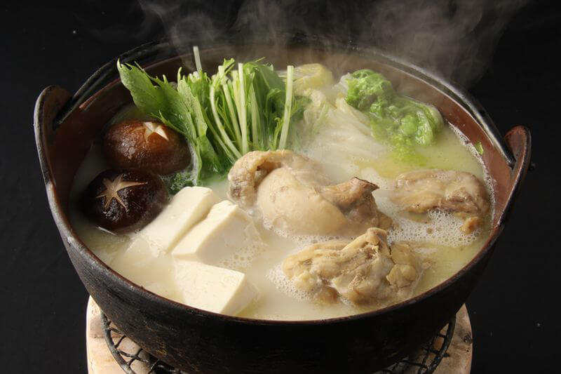 コラーゲンたっぷり白濁 水炊き鍋