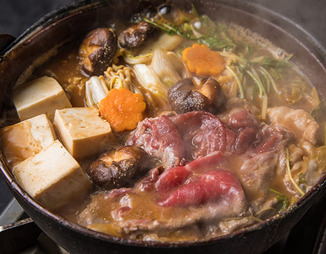 天然イノシシ肉とイノブタのぼたん鍋〜味噌仕立て〜